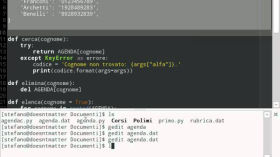 Corso Python 2012 - Seconda Lezione by Politecnico Open unix Labs
